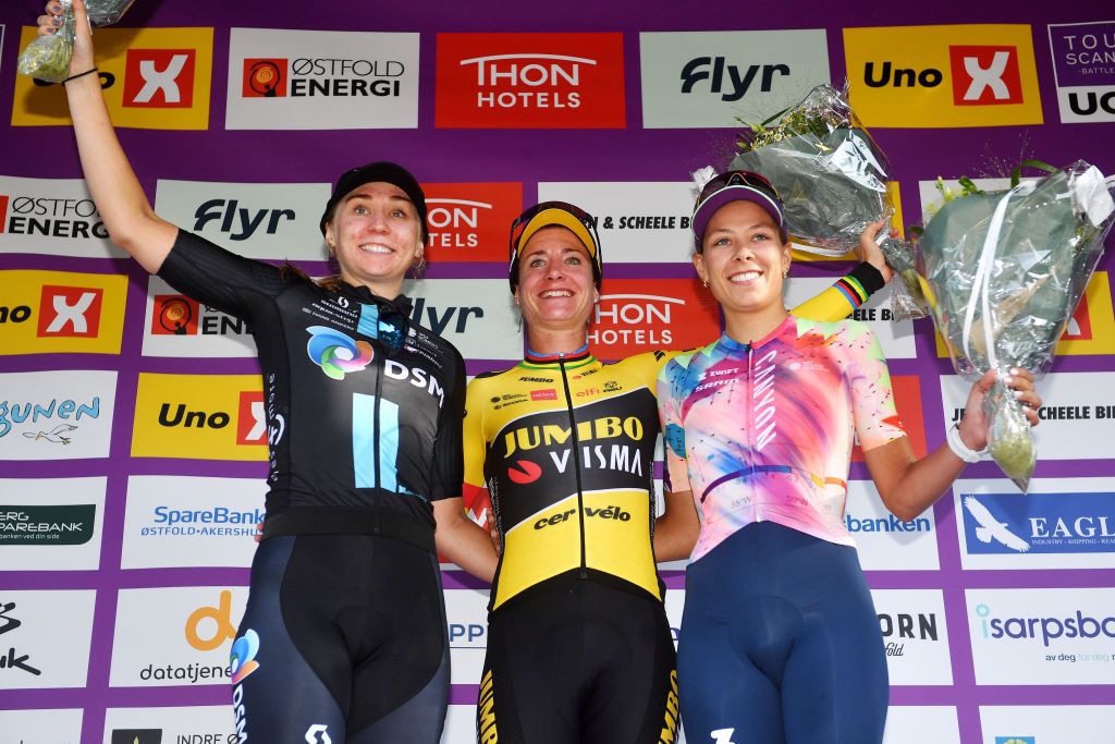 The Tour of Scandinavia stage 1 podium