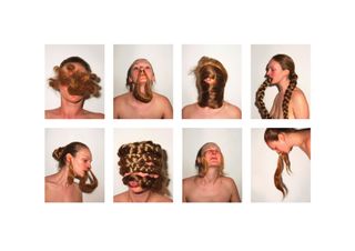 Tangle Teaser at Sarabande exhibition, hair photos