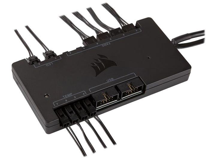 Corsair SP140 ・120 RGB PRO COMMANDER PRO HUB intern USB 2.0 Corsair iCUE Commander PRO, controler