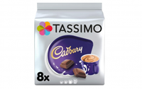 Tassimo Cadbury Hot Chocolate Drink (Pack of 5, Total 40 pods, 40 servings)