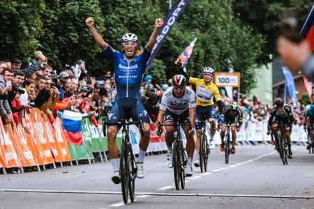 Tour de Slovaquie 2021 65th Edition 2nd stage Spisske Podhradie Dolny Kubin 1797 km 17092021 Jannik Steimle GER Deceuninck QuickStep Peter Sagan SVK Bora Hansgrohe photo Igor StancikBettiniPhoto2021