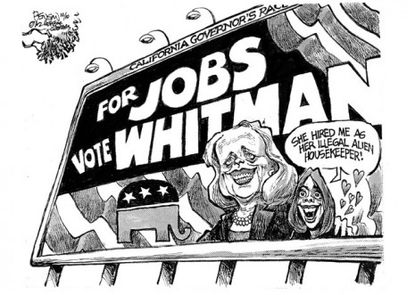 Whitman stands by her promise
