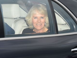 The Duchess of Cornwall arrives at Buckingham Palace