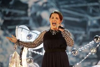 A picture of Sam Bailey at the National Television Awards