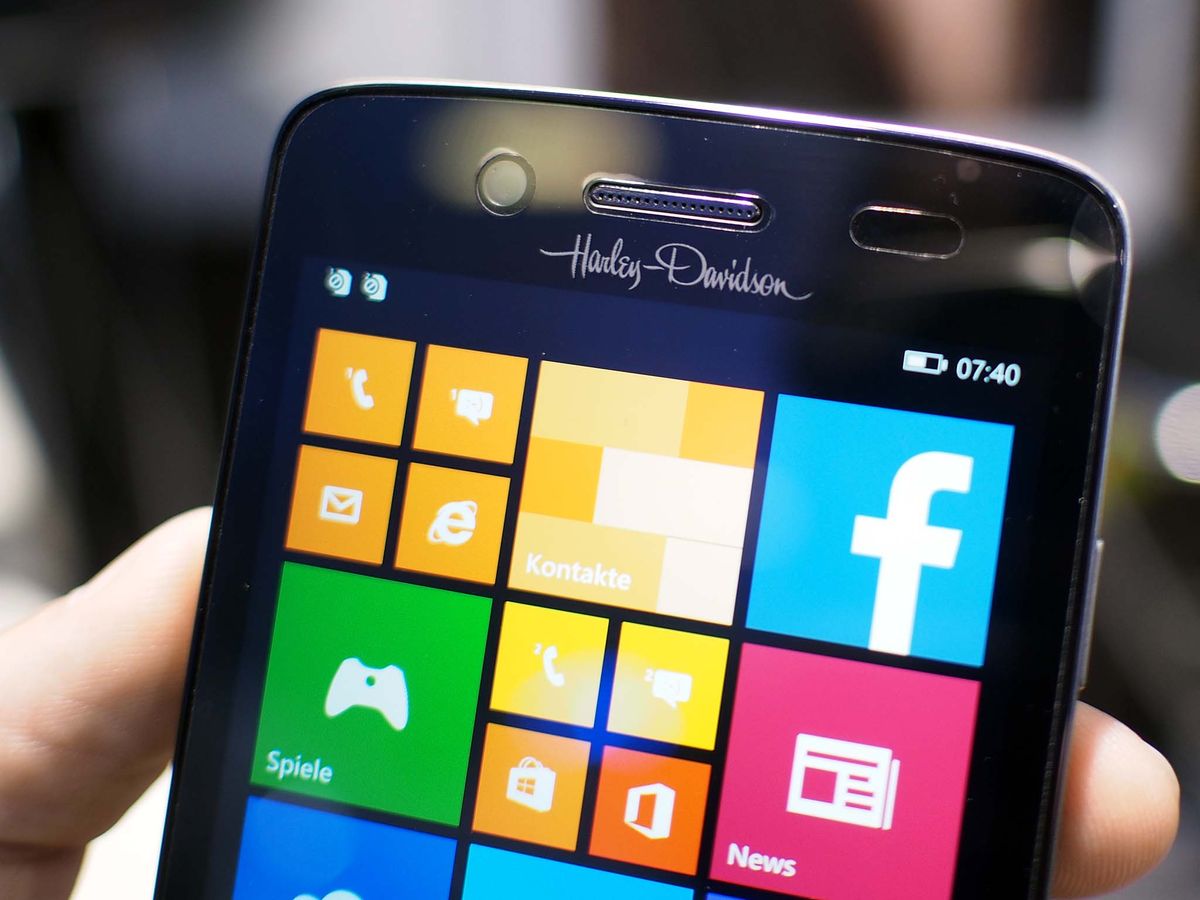 NGM Harley Davidson Windows Phone front logo