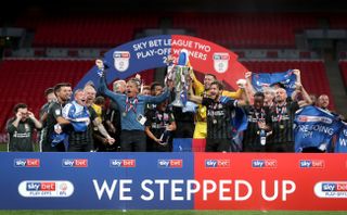 Exeter City v Northampton Town – Sky Bet League Two – Play-Off Final – Wembley Stadium
