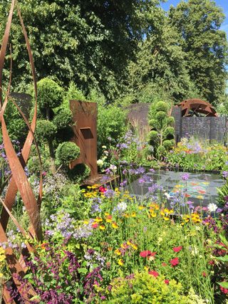 Charlie Bloom's Brilliance in Bloom garden at Hampton Court 2018
