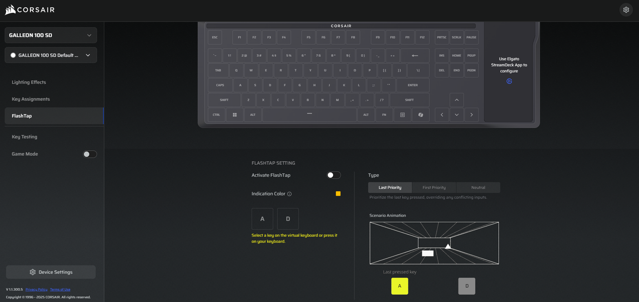 Corsair Galleon 100 SD