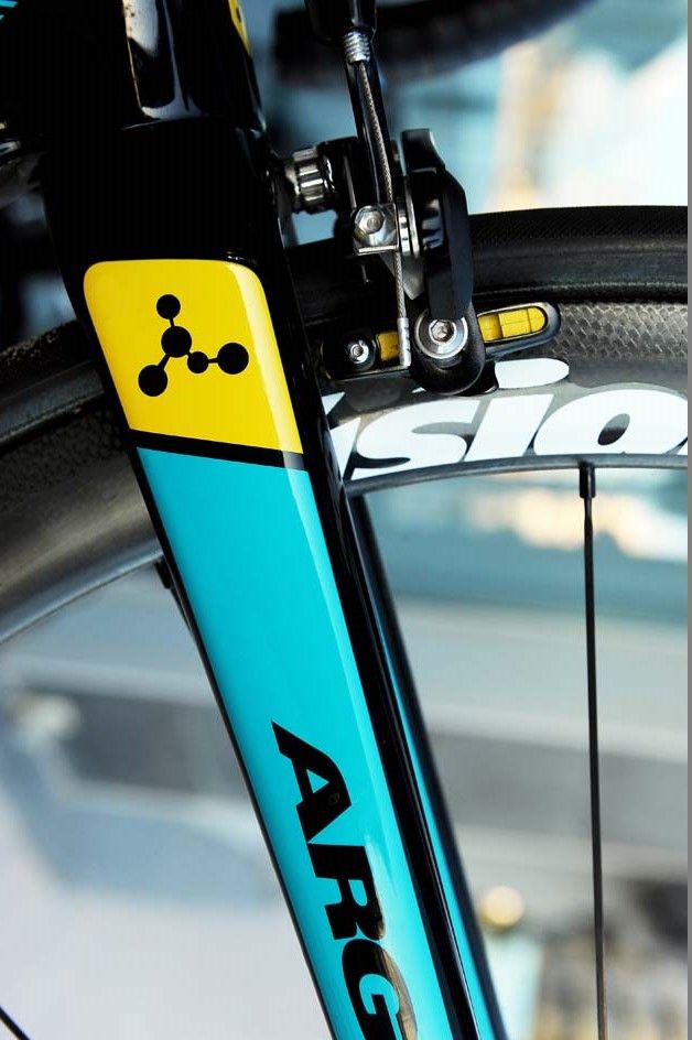 The fork of the Gallium Pro with Argon 18's molecule logo