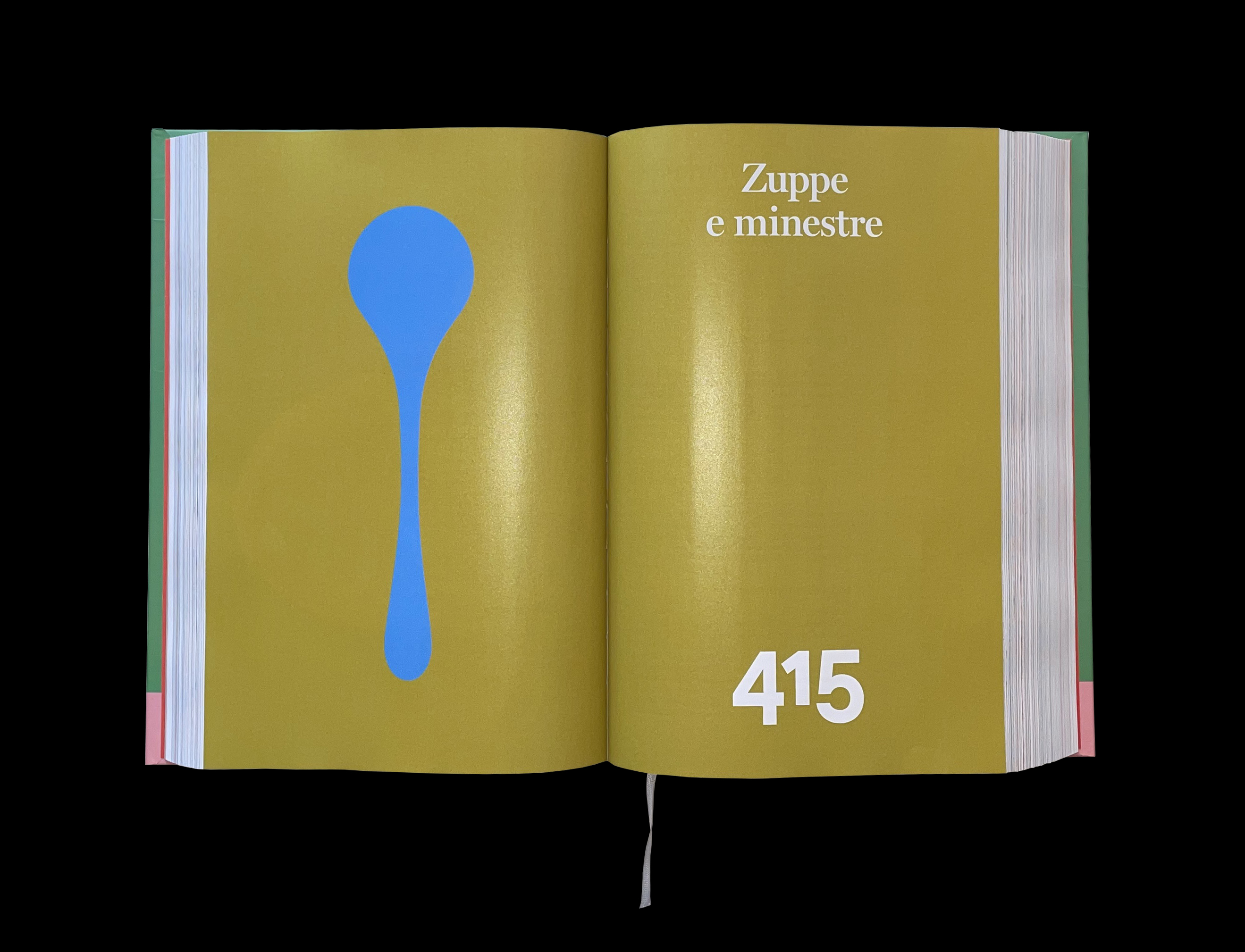 Cucchiaio d&#039;Argento book with cover by Olimpia Zagnoli