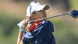 Danielle Kang takes a shot at the 2023 Solheim Cup