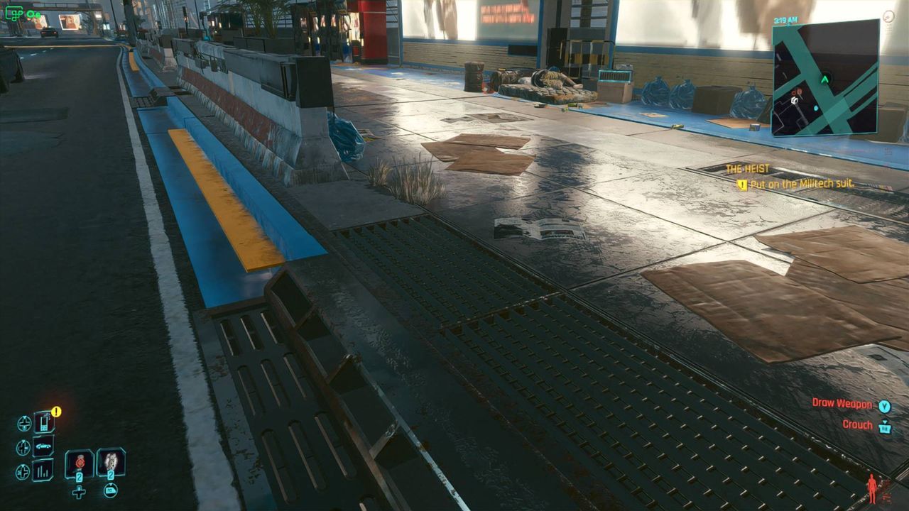 Cyberpunk 2077 gameplay with Auto SR on