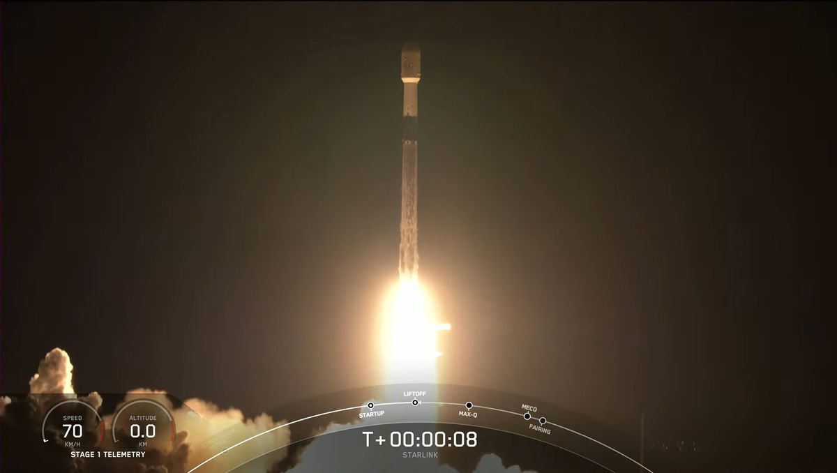 SpaceX launches Falcon 9 rocket on record 11th flight carrying 52 Starlink satel..