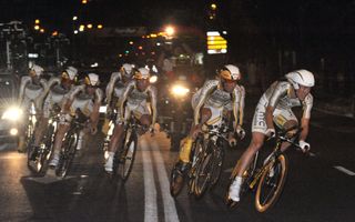 HTC-Columbia win Vuelta a Espana 2010 stage 1 TTT