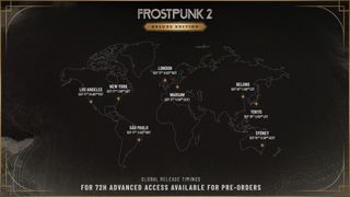 Frostpunk 2 early access release times map