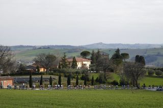 Tirreno Adriatico 2022 - 57th Edition - 5th stage Sefro - Fermo 155 km - 11/03/2022 - Scenery - photo Luca Bettini/SprintCyclingAgencyÂ©2022