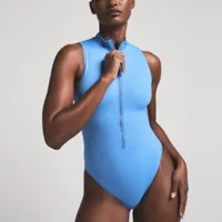 SKIMS ZIP FRONT ONE PIECE.