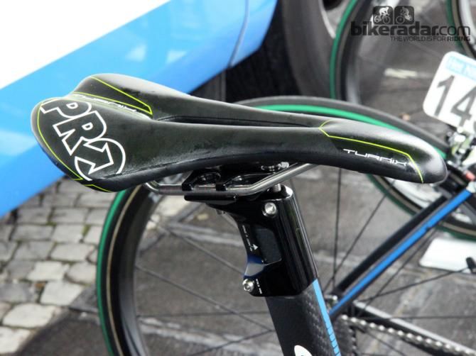 A PRO Turnix cut-out saddle for John Degenkolb (Giant-Shimano)