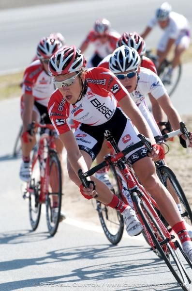 The Bissell brigade dominated the front of the race.