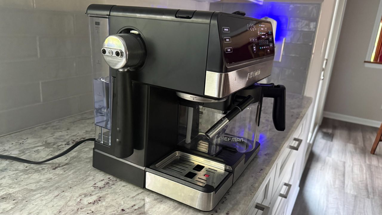 Chefman Coffee Station Pro clever accessory storage
