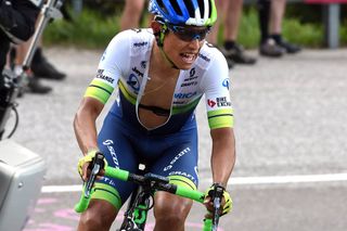 Esteban Chaves on stage fifteen of the 2016 Giro d'Italia