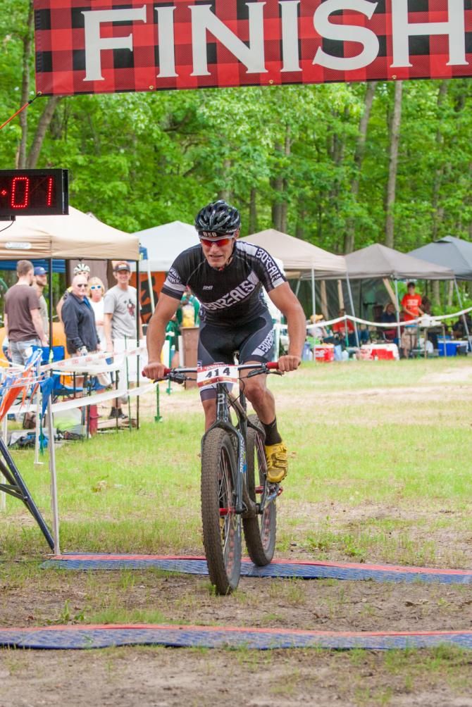 Jorden Wakeley finishes up