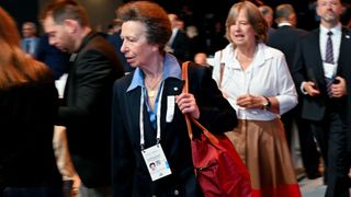 Princess Anne, Princess Royal arrives on the first day of the 141st IOC Session