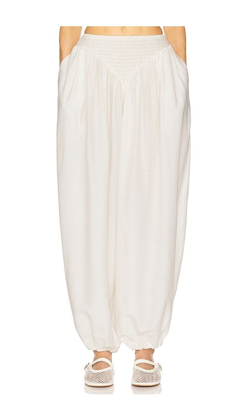 The Balloon Pants in Silk and Wool
