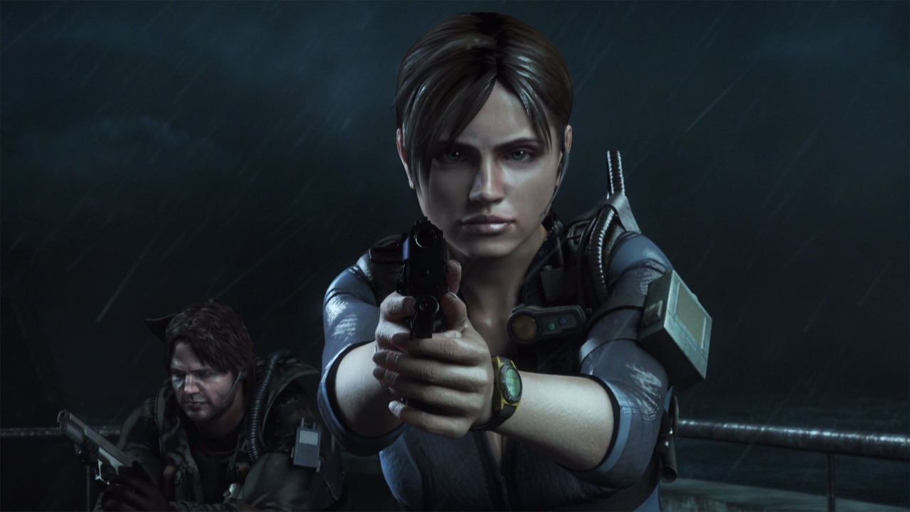 Screens of Resident Evil games on Nintendo