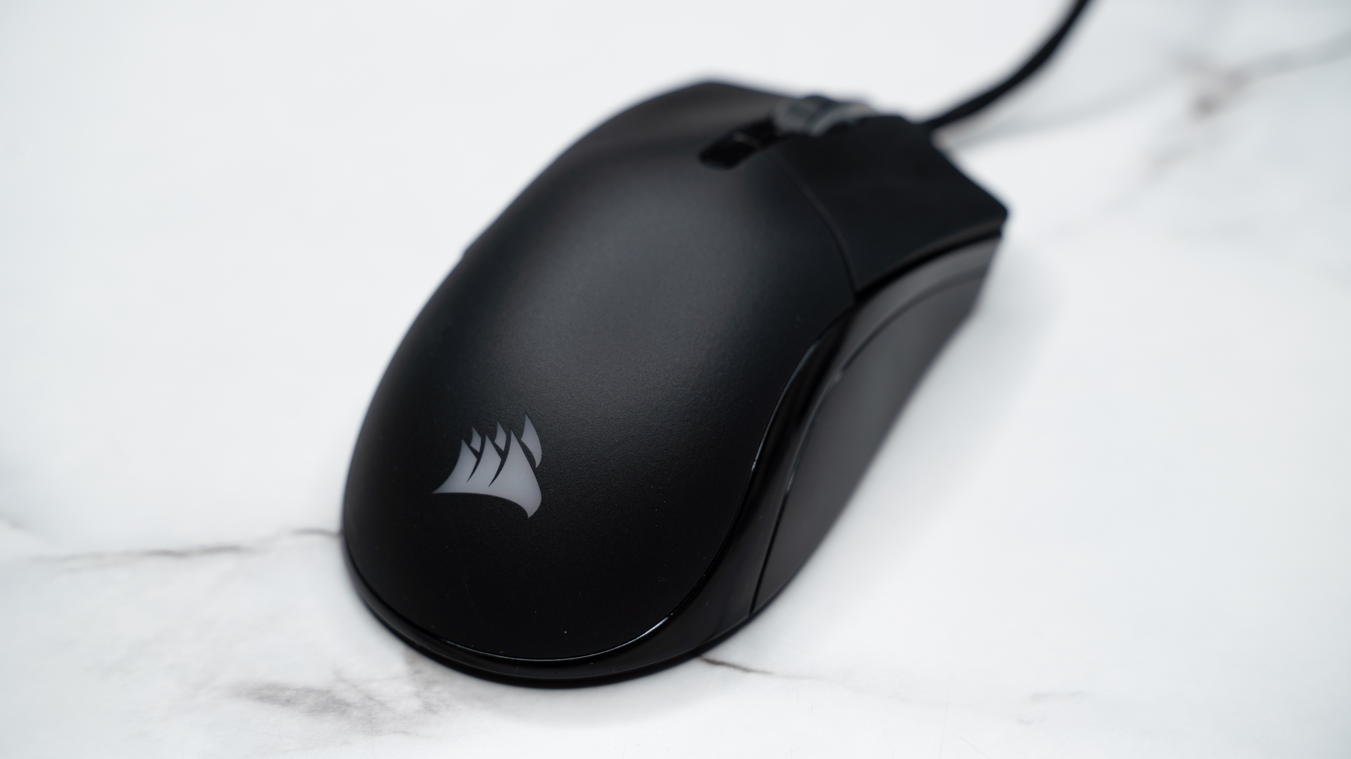 There's minimal RGB lighting on this mouse.