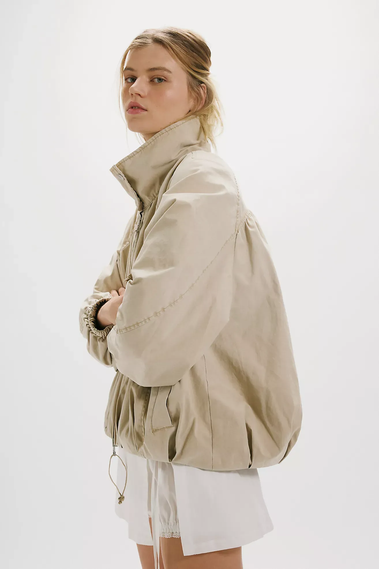 Chelsea Funnel-Neck Jacket