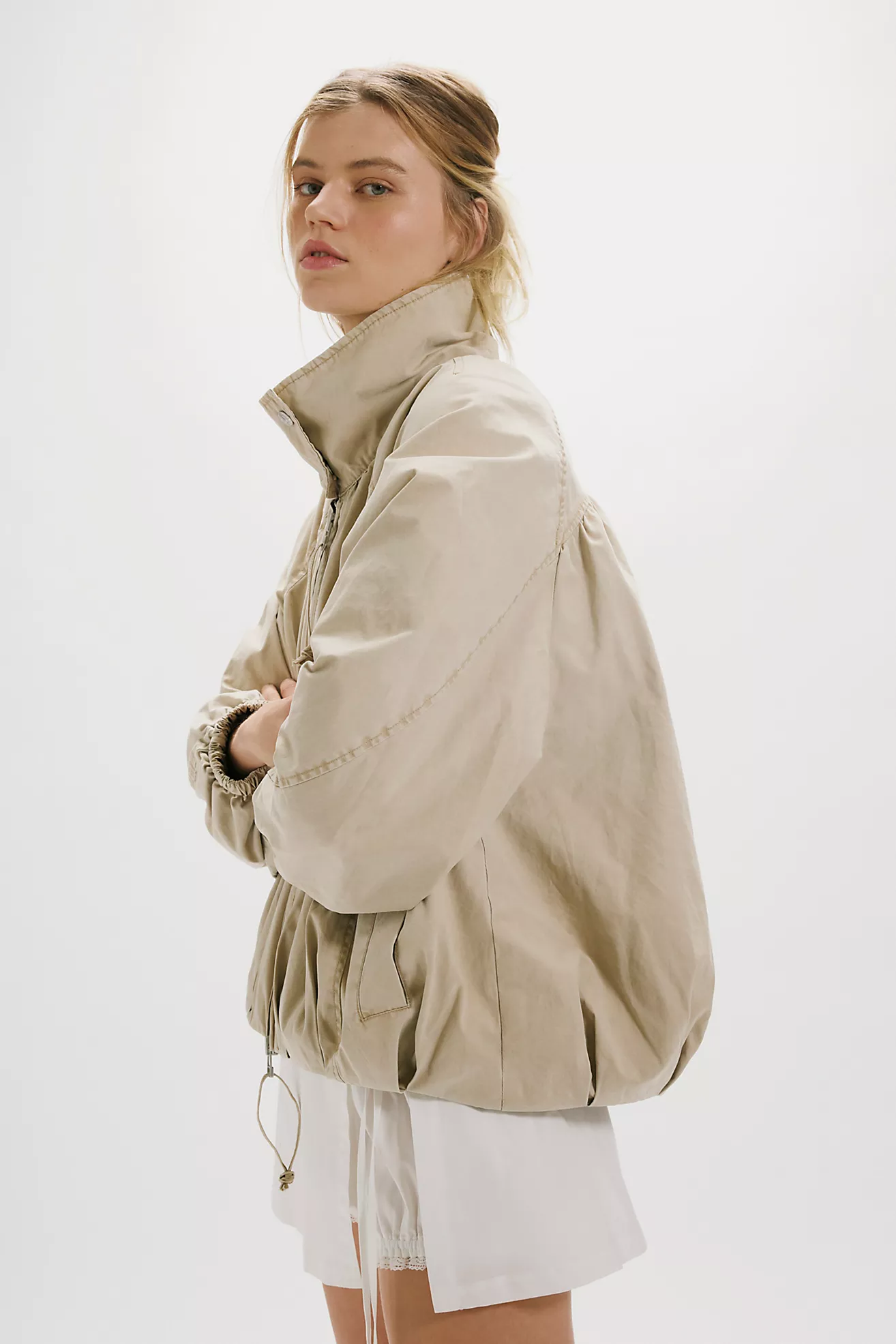 Chelsea Funnel-Neck Jacket