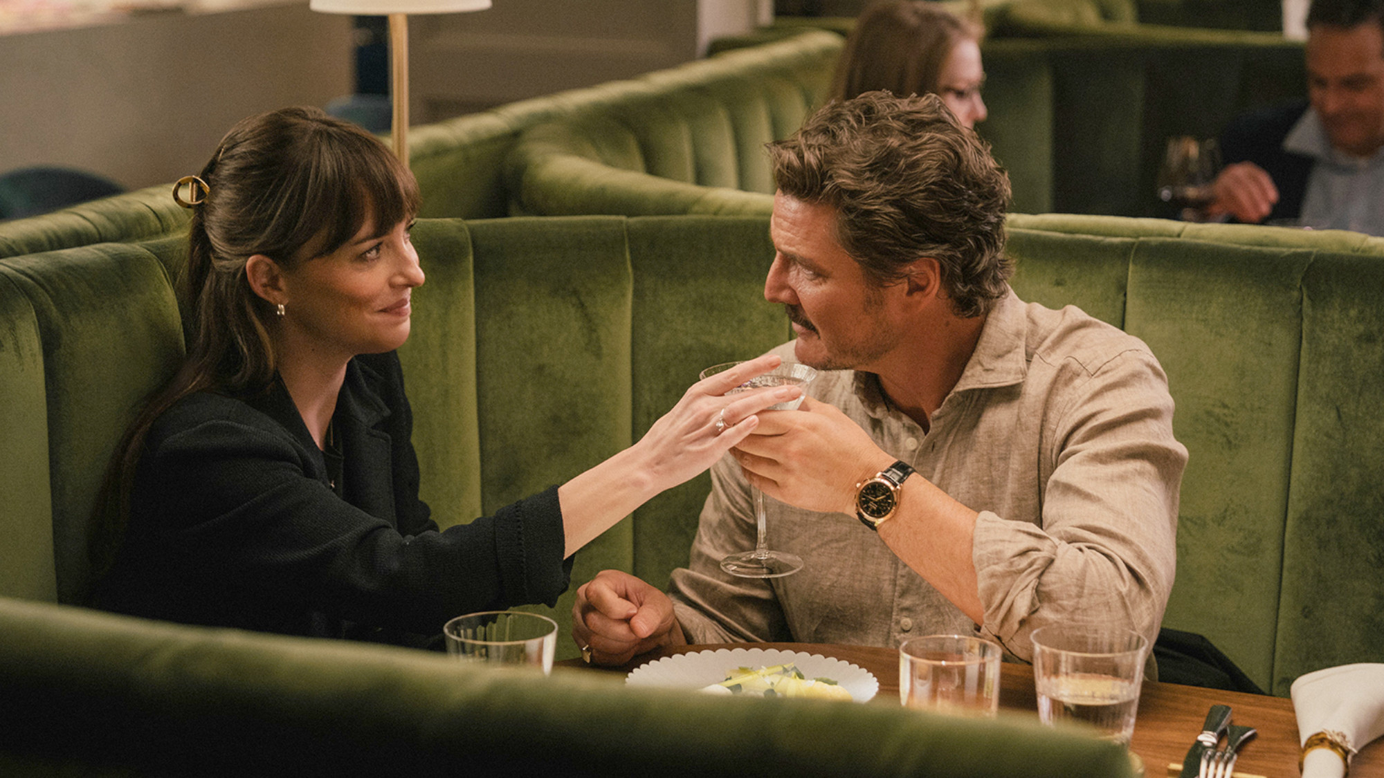 Dakota Johnson and Pedro Pascal