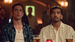 Killian Scott and Nabhaan Rizwan in Kaos