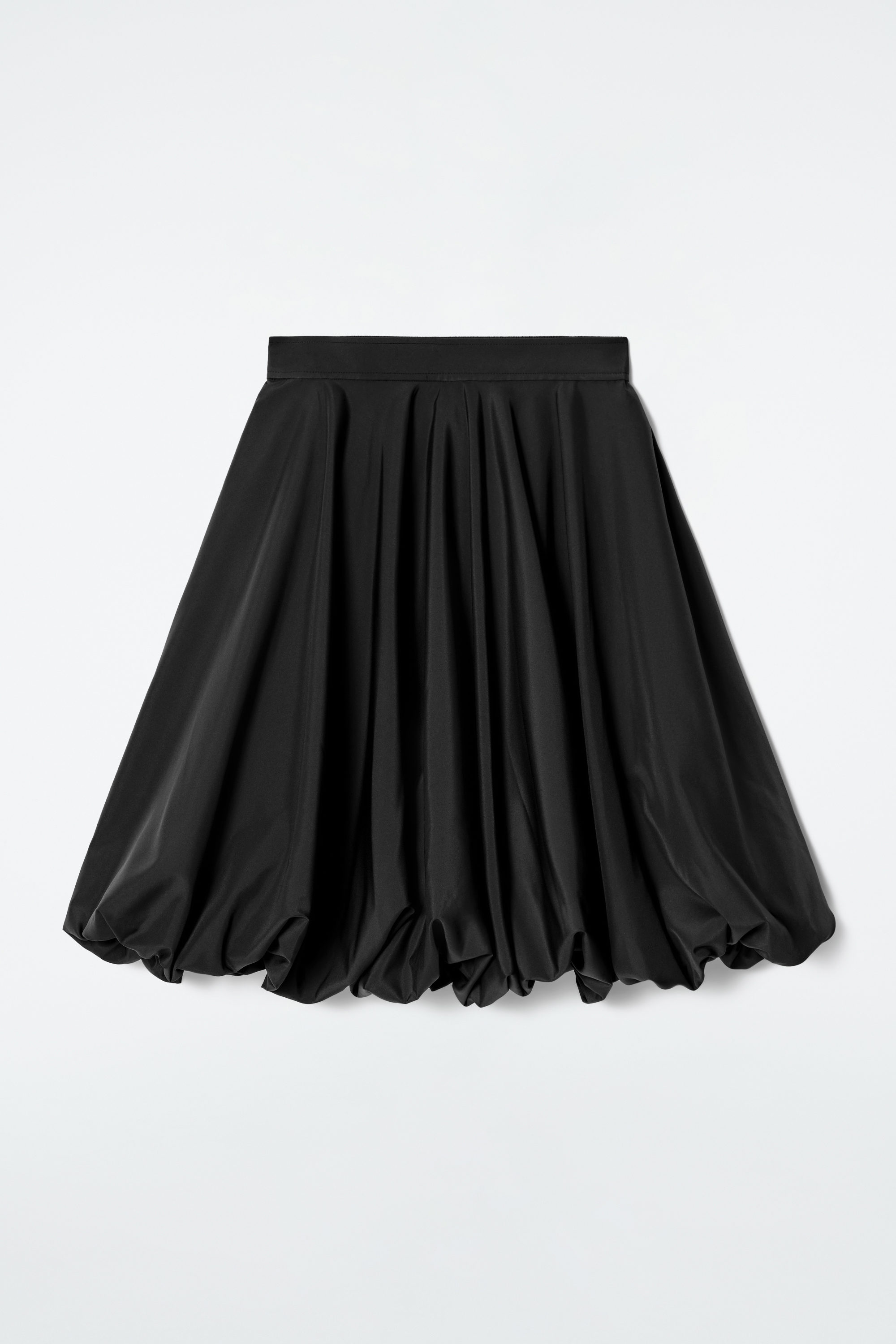 Bubble-Hem Skirt