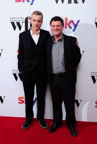 Steven Moffat and Peter Capaldi