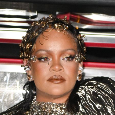 Rihanna leaving to the Met Gala