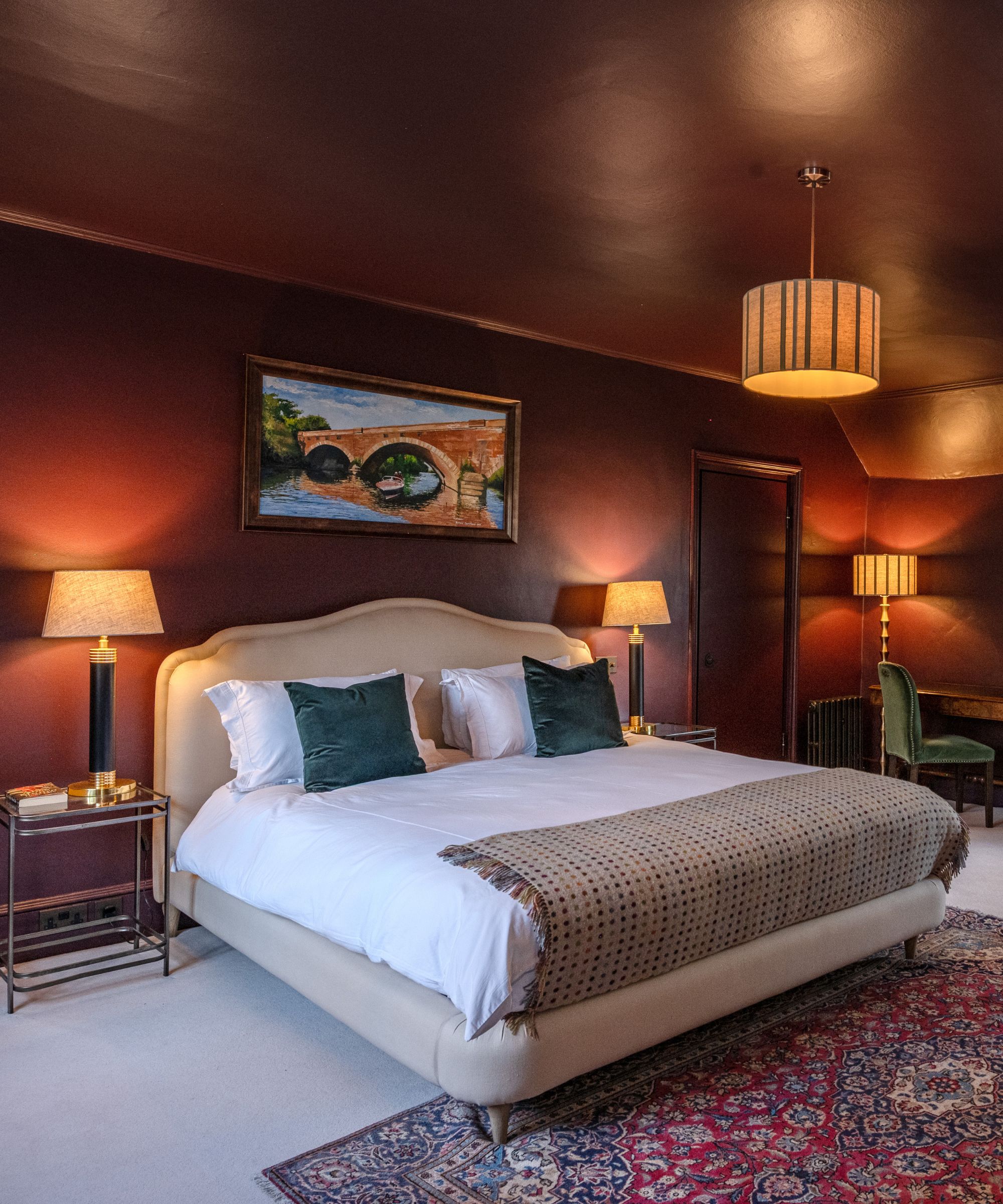 Sir Michael Caine's bedroom