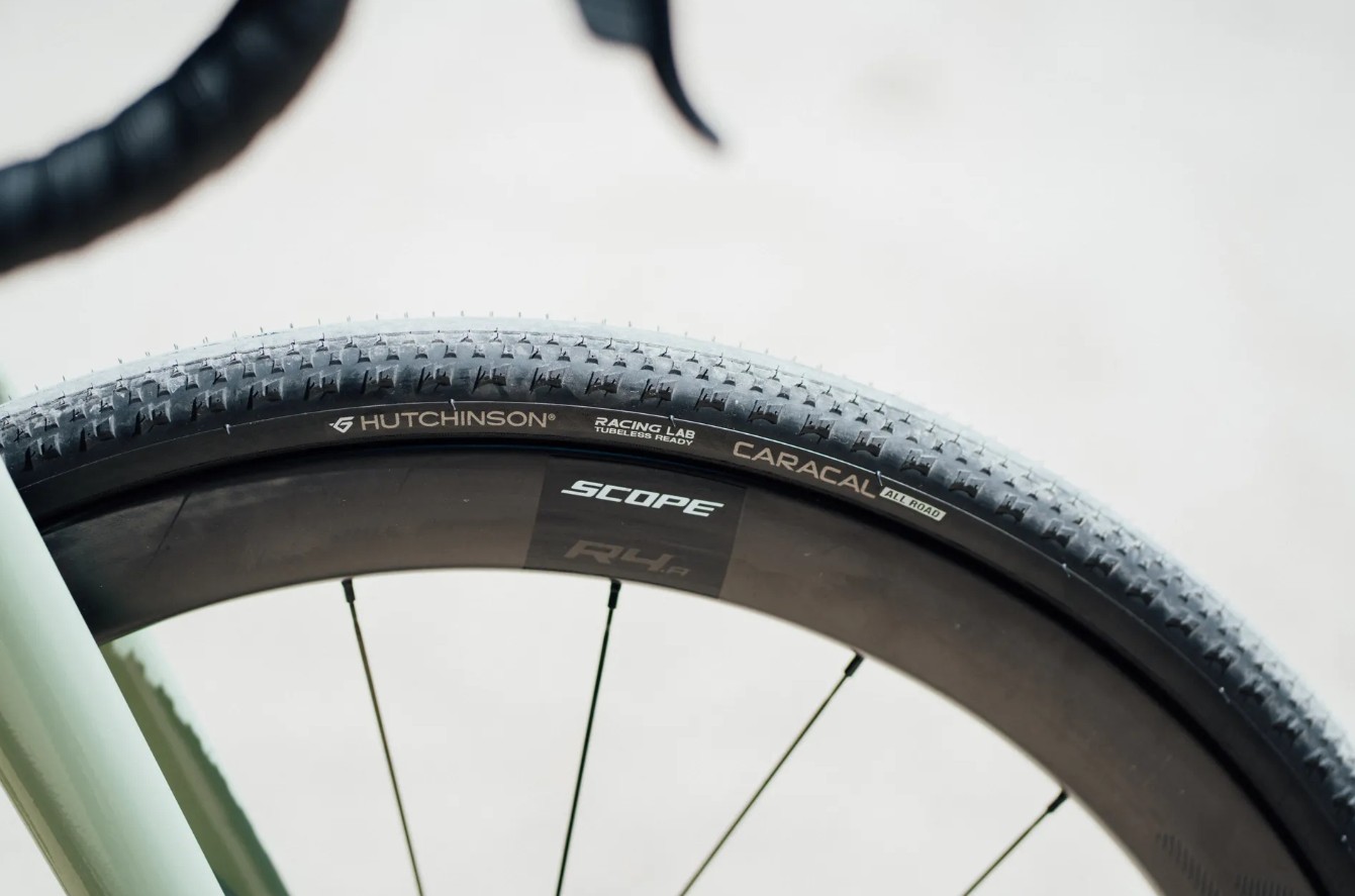 A Hutchinson Caracal Allroad tyre