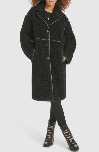 Faux Shearling Coat