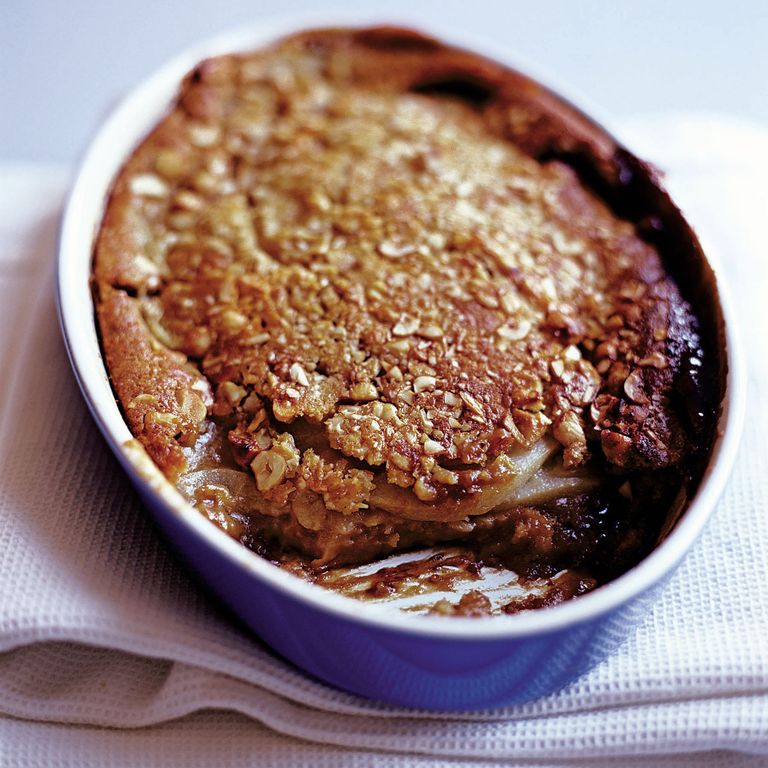 Caramel and Pear Self Saucing Pudding-pudding recipes-recipe ideas-new recipes-woman and home