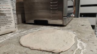making dough for use in the cusinart indoor pizza oven