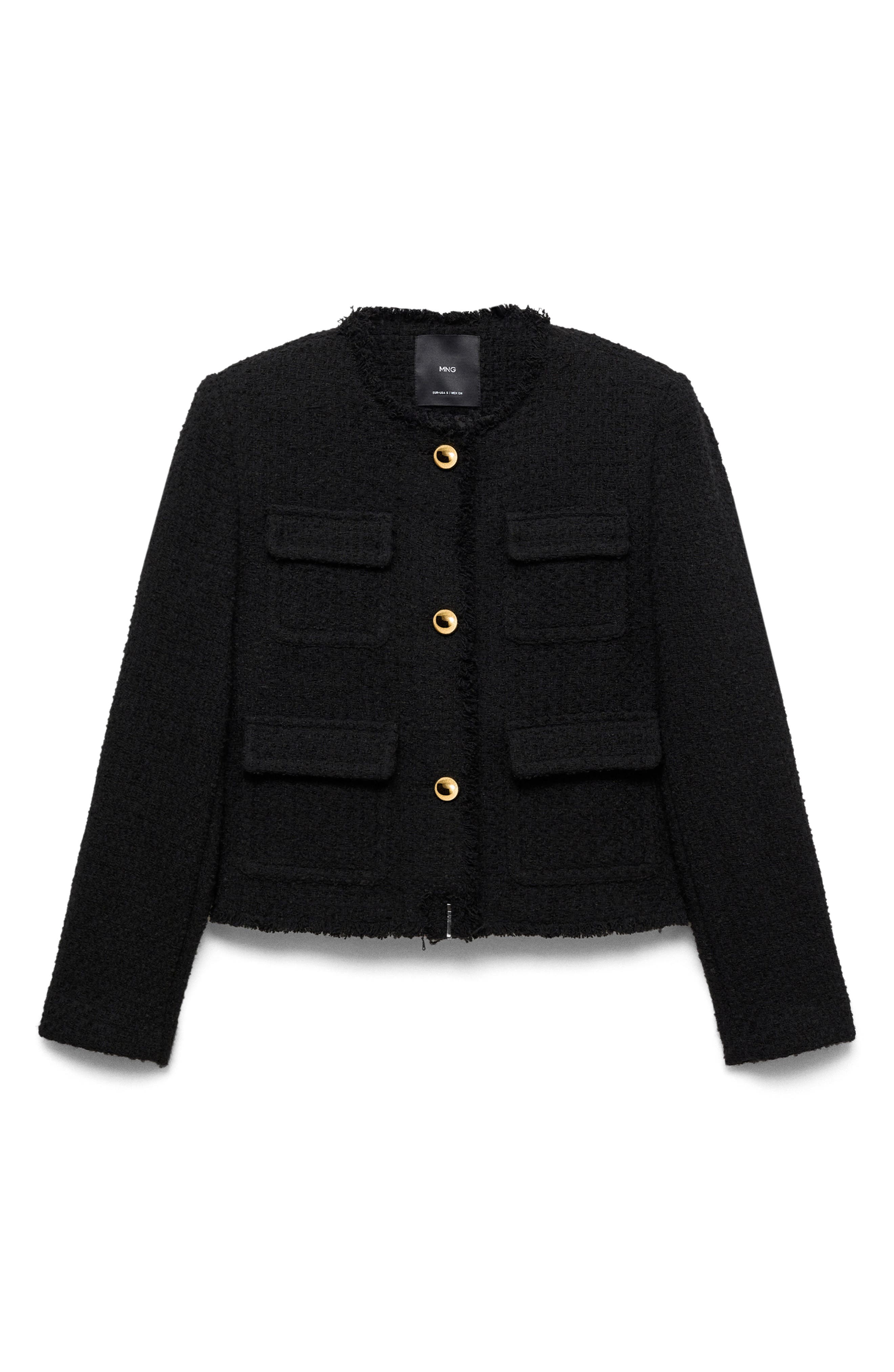 Pocket Tweed Jacket