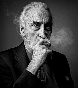 Christopher Lee by Andy Gotts