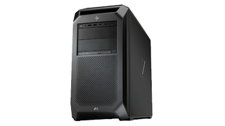 Image of a HP workstation