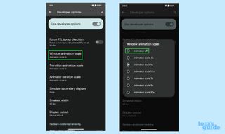 how to speed up android: animations step 5