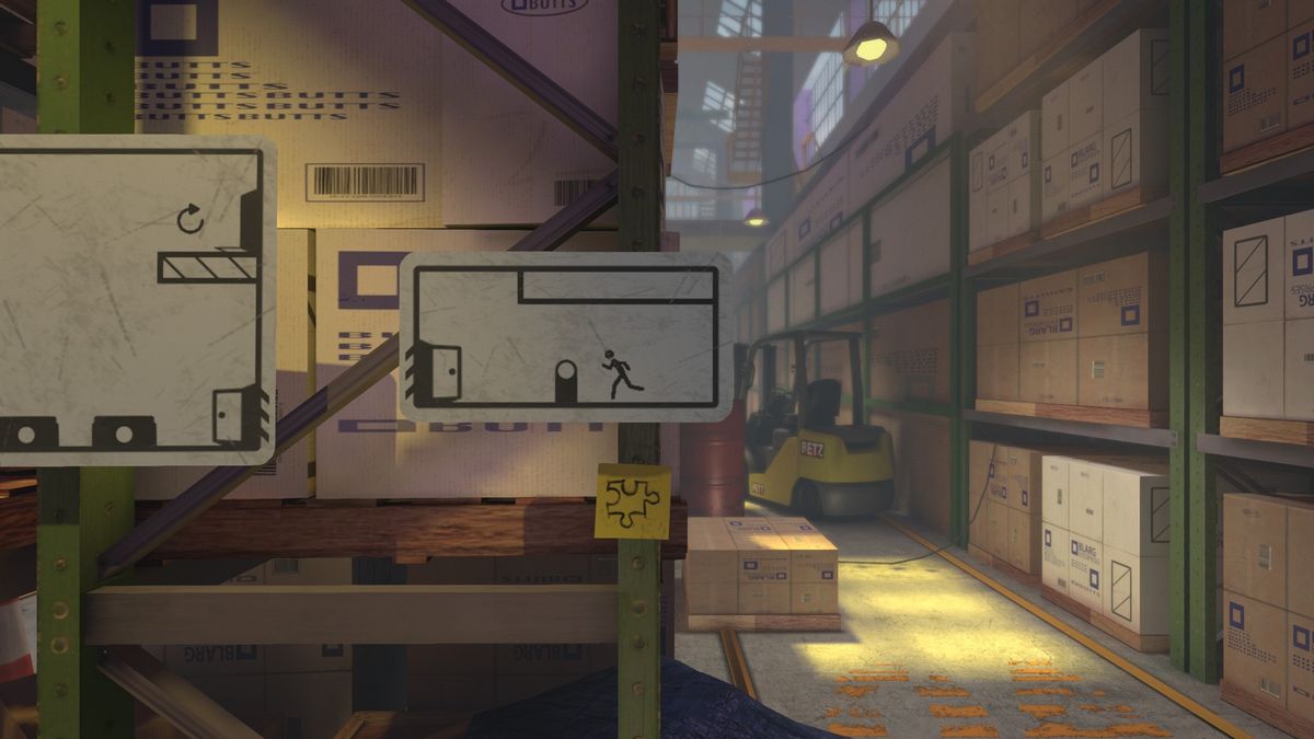 Public sign puzzler The Pedestrian is out on Steam