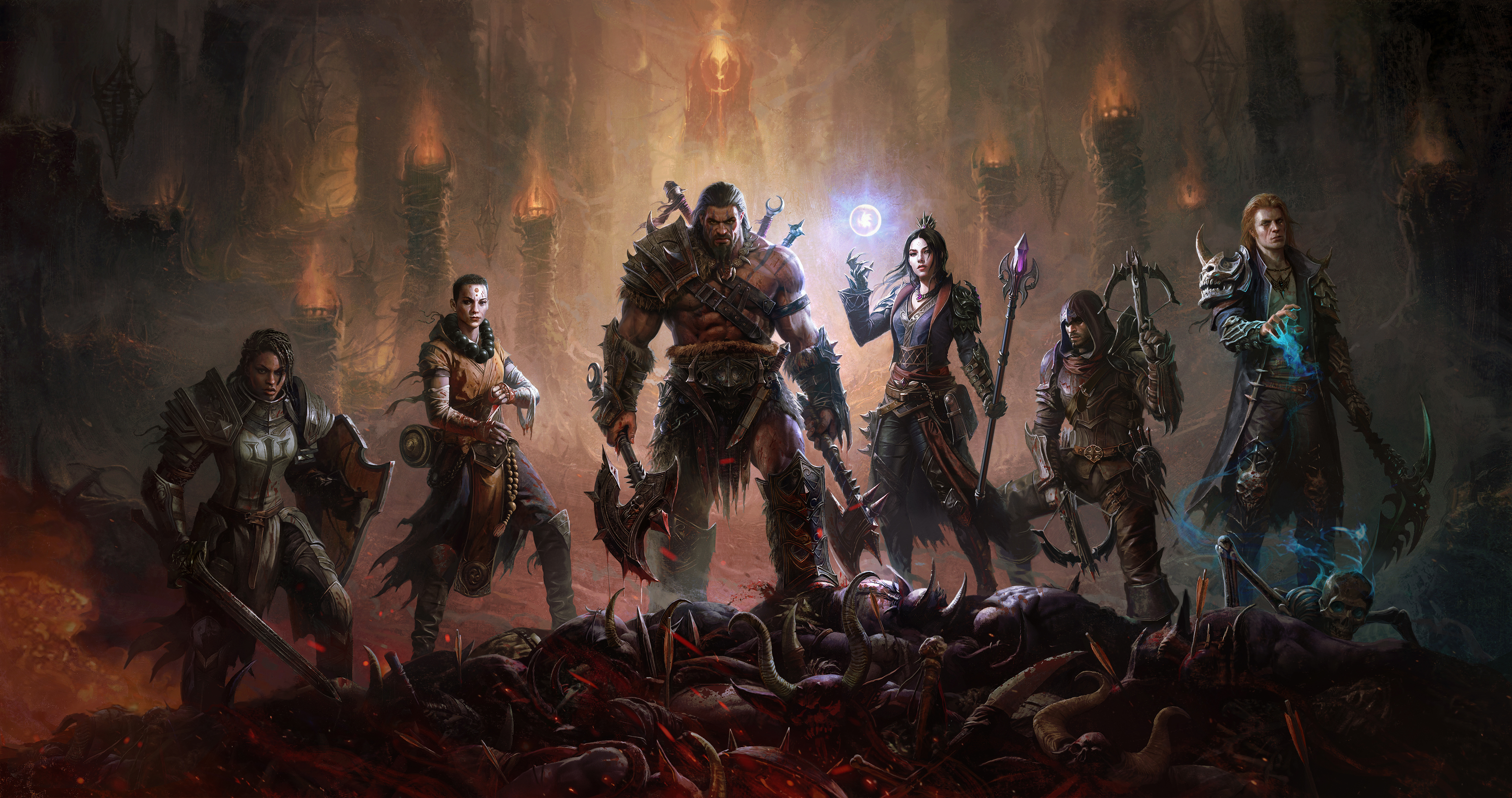 Diablo Immortal Key Art Classes