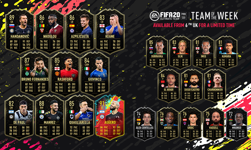 FIFA 20 TOTW 18