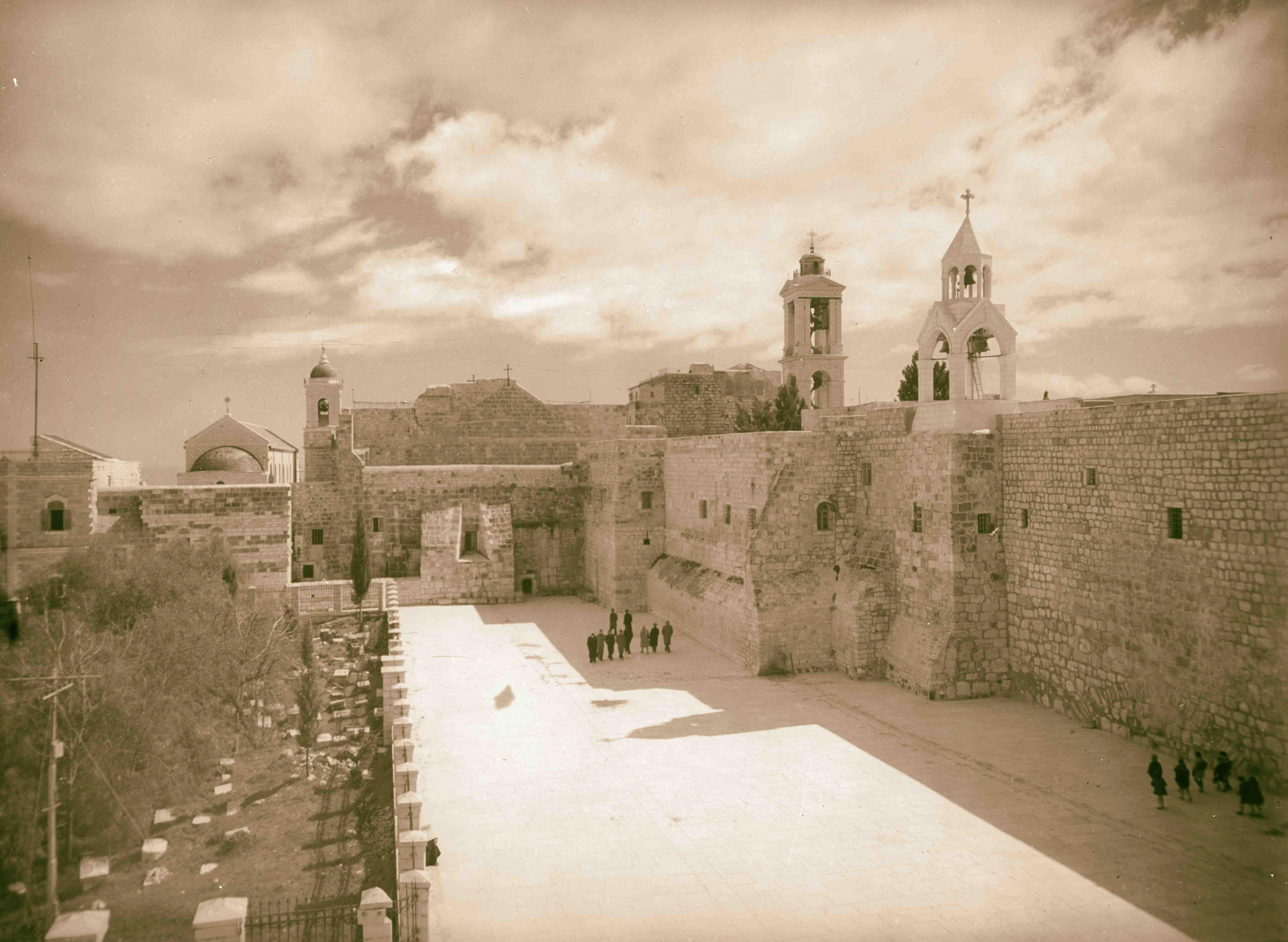 Church of the Nativity, Bethlehem. 1898, West Bank, Bethlehem, Israel